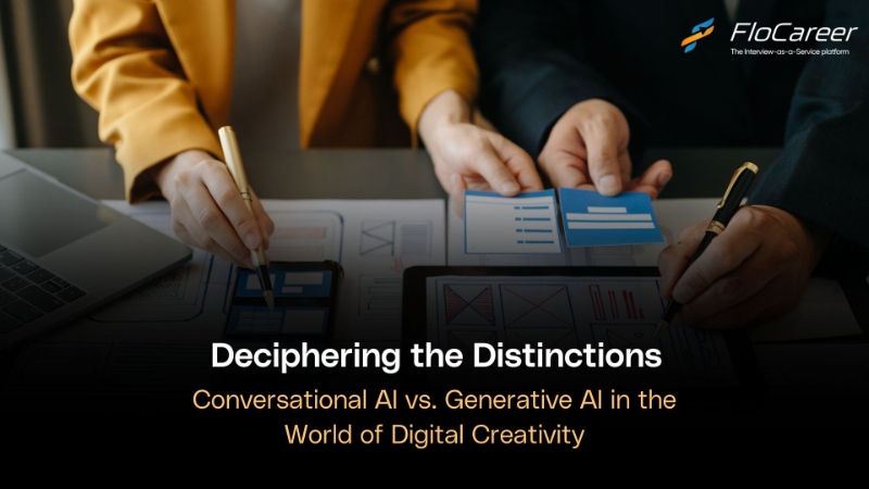 Deciphering the Distinctions: Conversational AI vs. Generative AI.