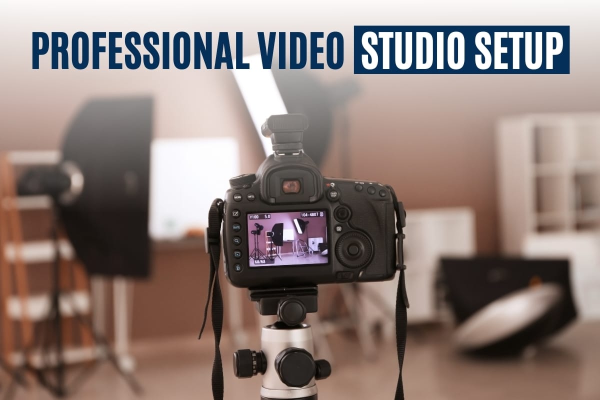 Professional Video Studio Setup