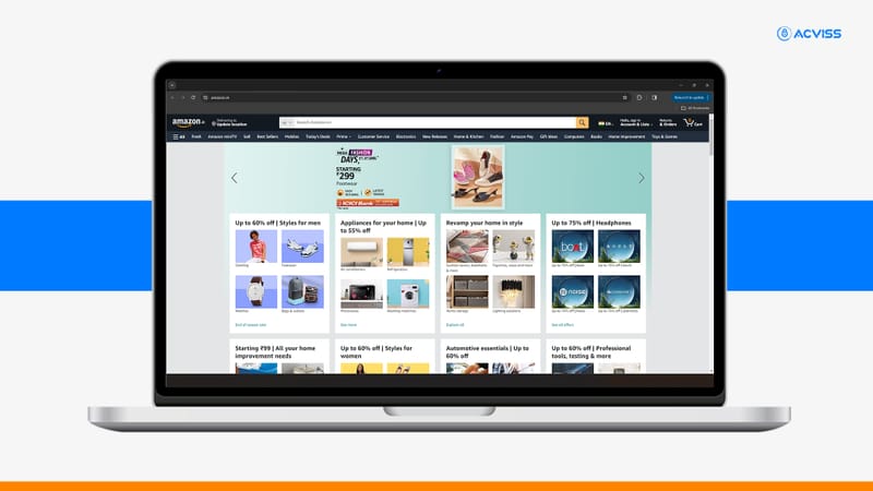 Amazon India d2c brand discovery platform