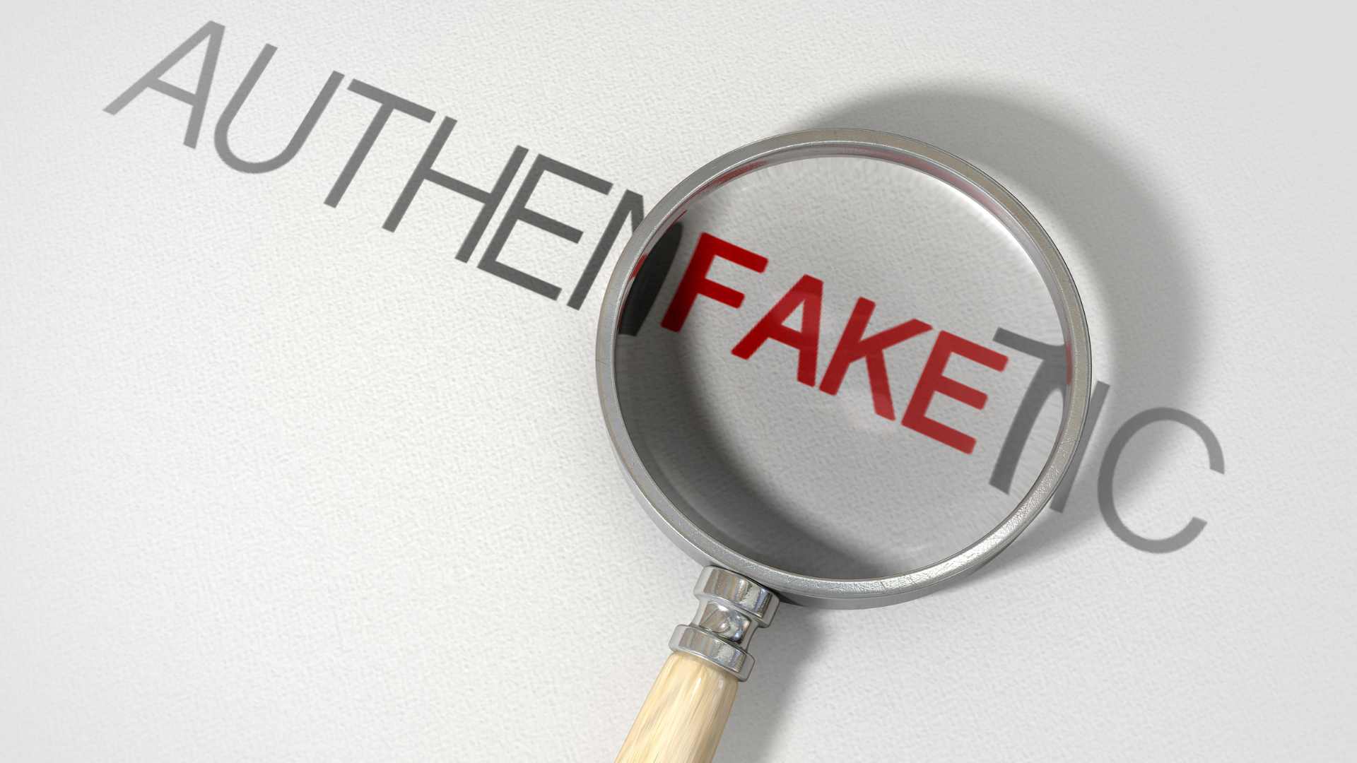 analysing the seized fake products