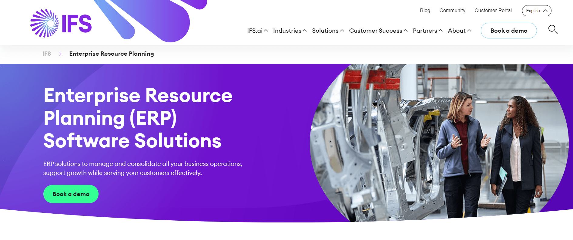 IFS ERP SYSTEM