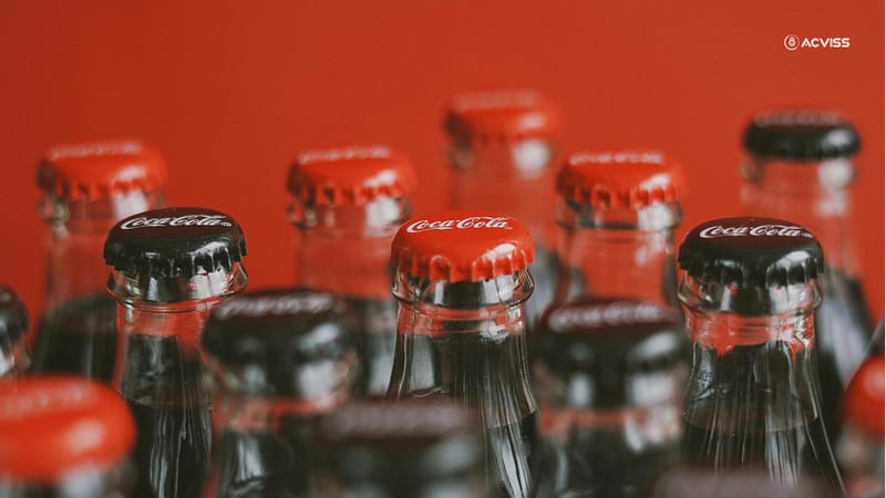 Coca-cola products have tamper-evident seals once broken will make them unable to be reused which secure it from getting tampered with.