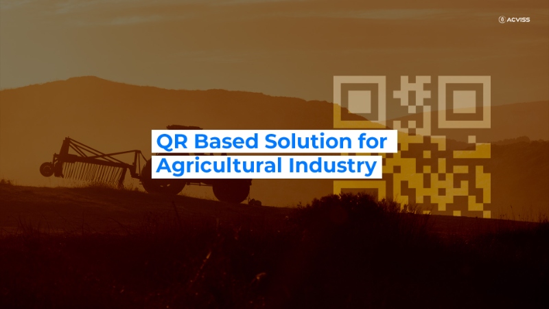 QR based solution for agri industry