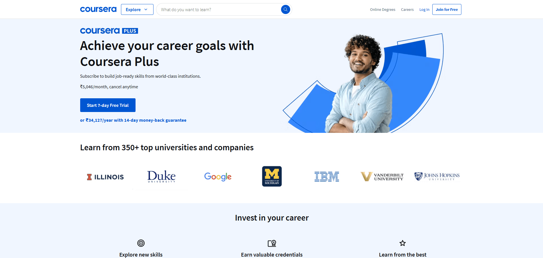 Coursera website