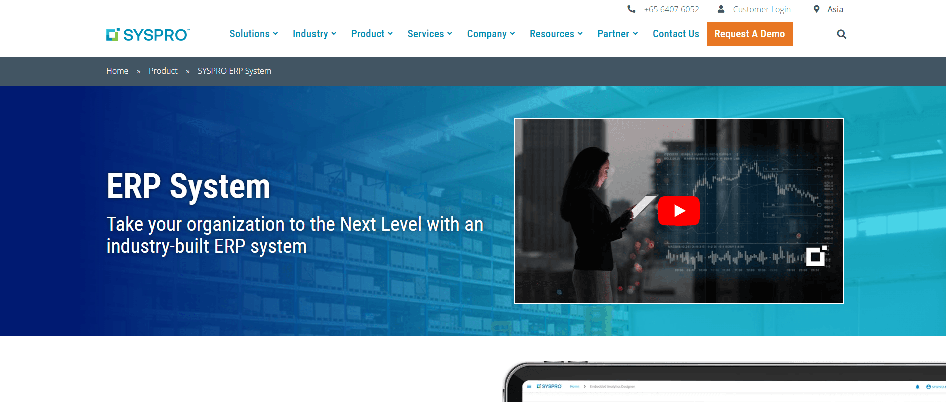 Syspro erp system