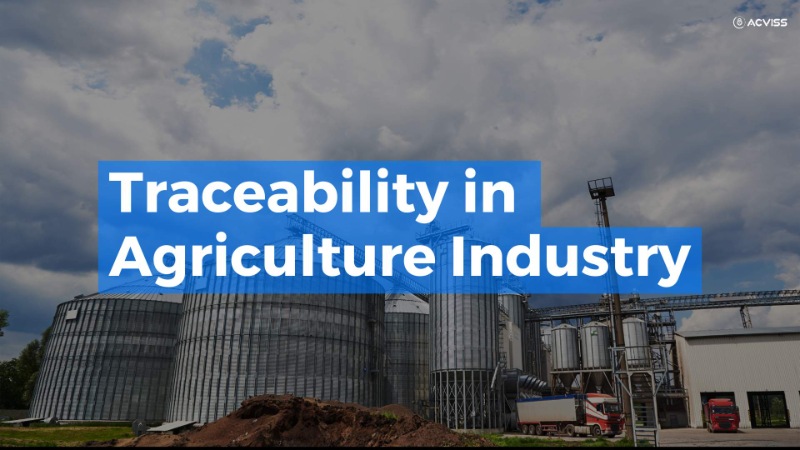 Traceability in agriculture industry