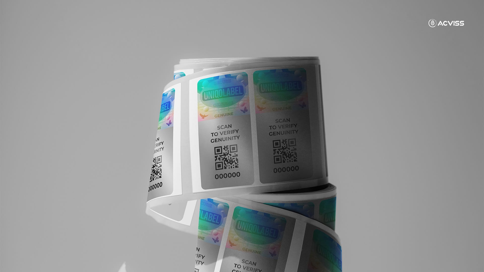 What are hologram stickers