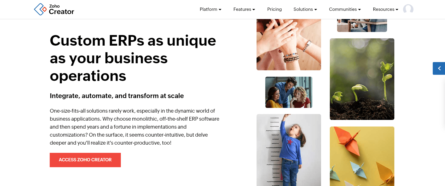 Zoho ERP System