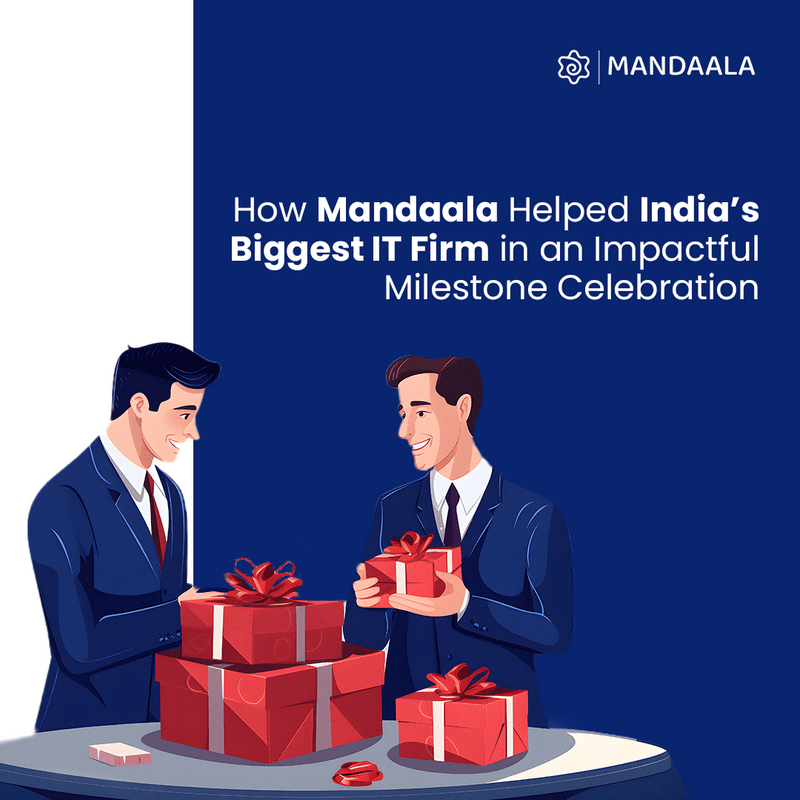 How Mandaala Helped India’s Biggest IT Firm in an Impactful Milestone Celebration