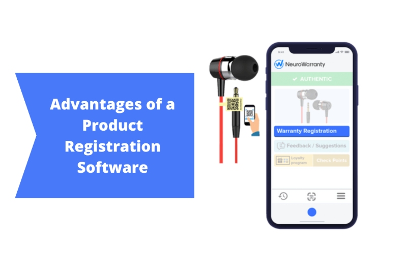 Advantages of a product registration software
