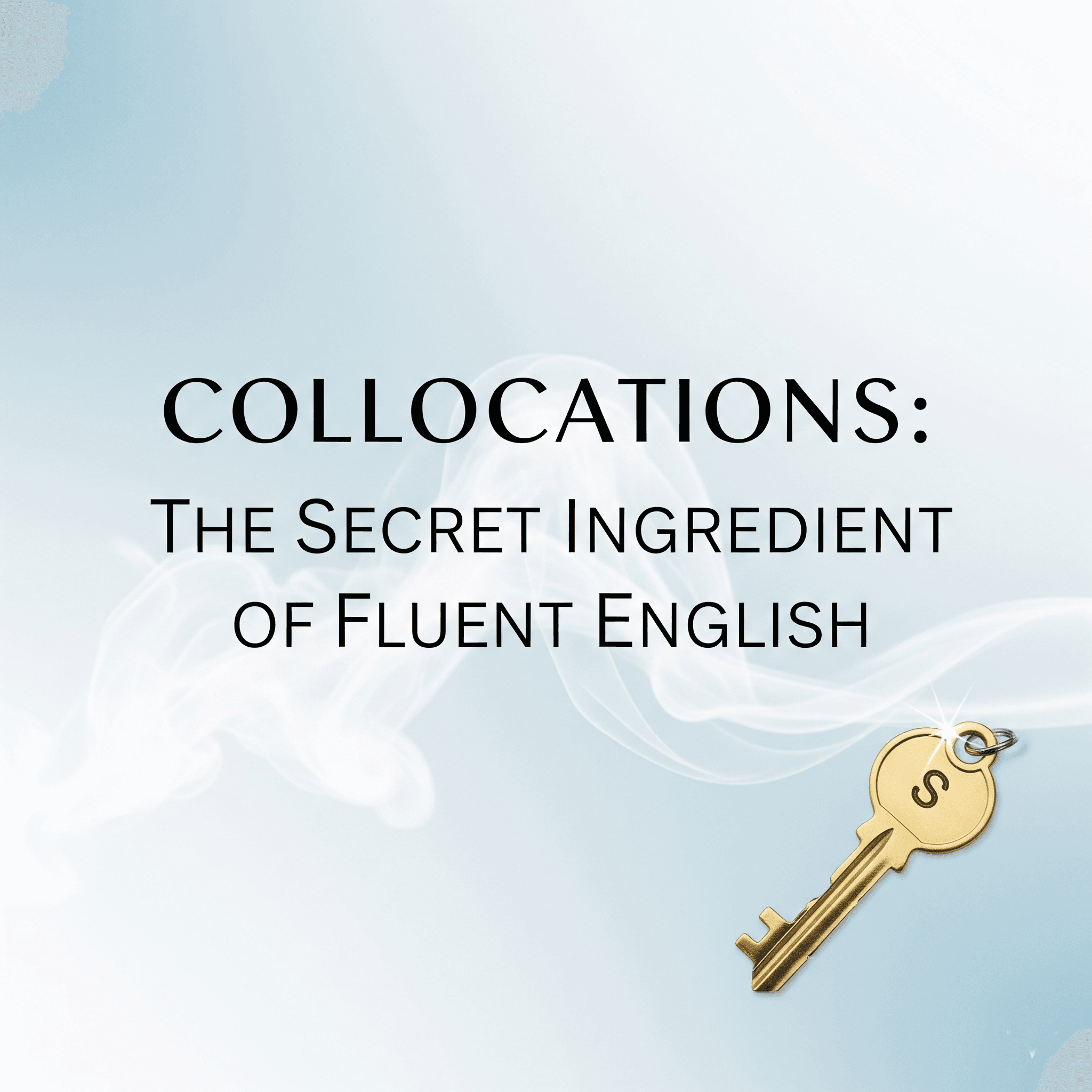 Collocations - The Secret Ingredient To English Fluency