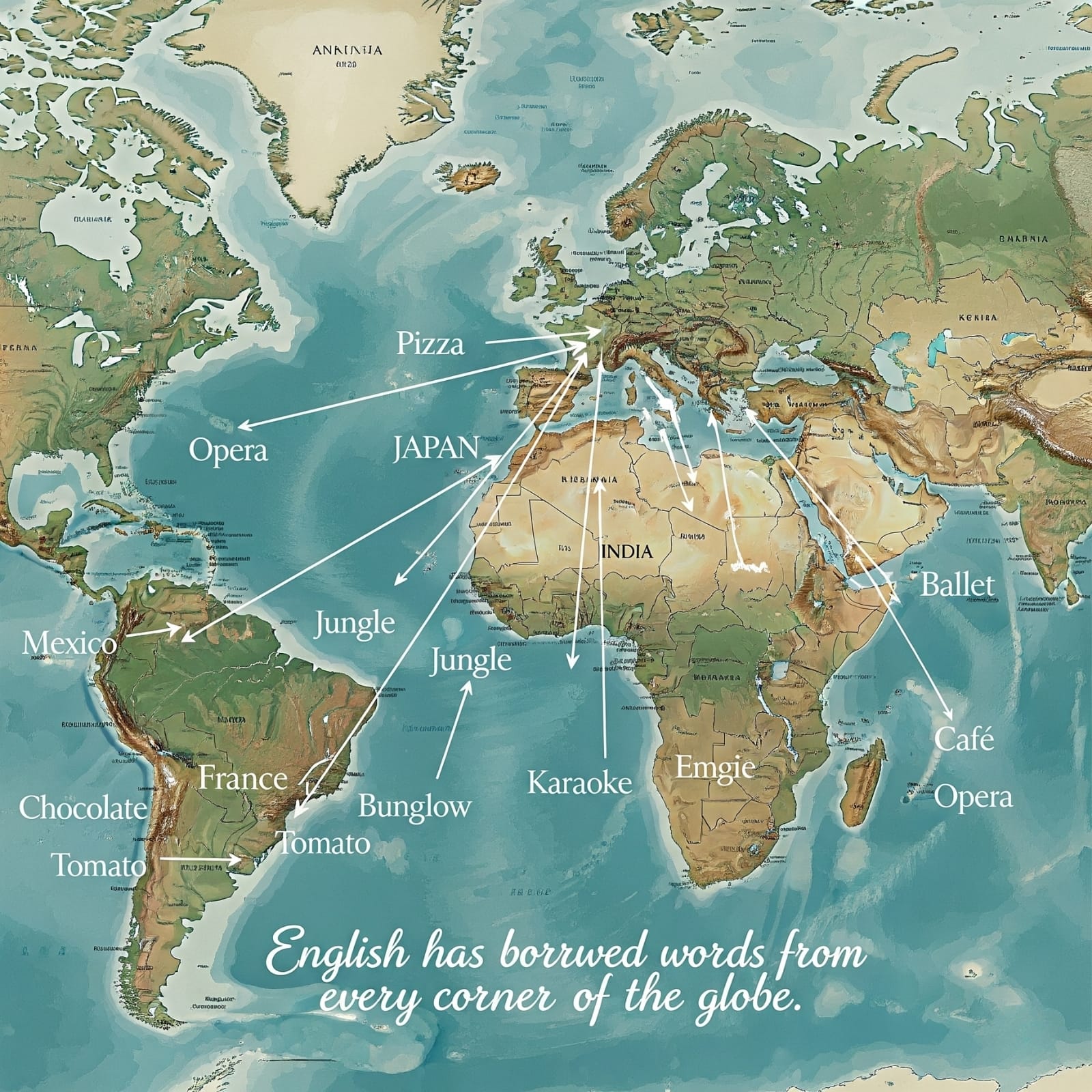 Global Loanwords for English