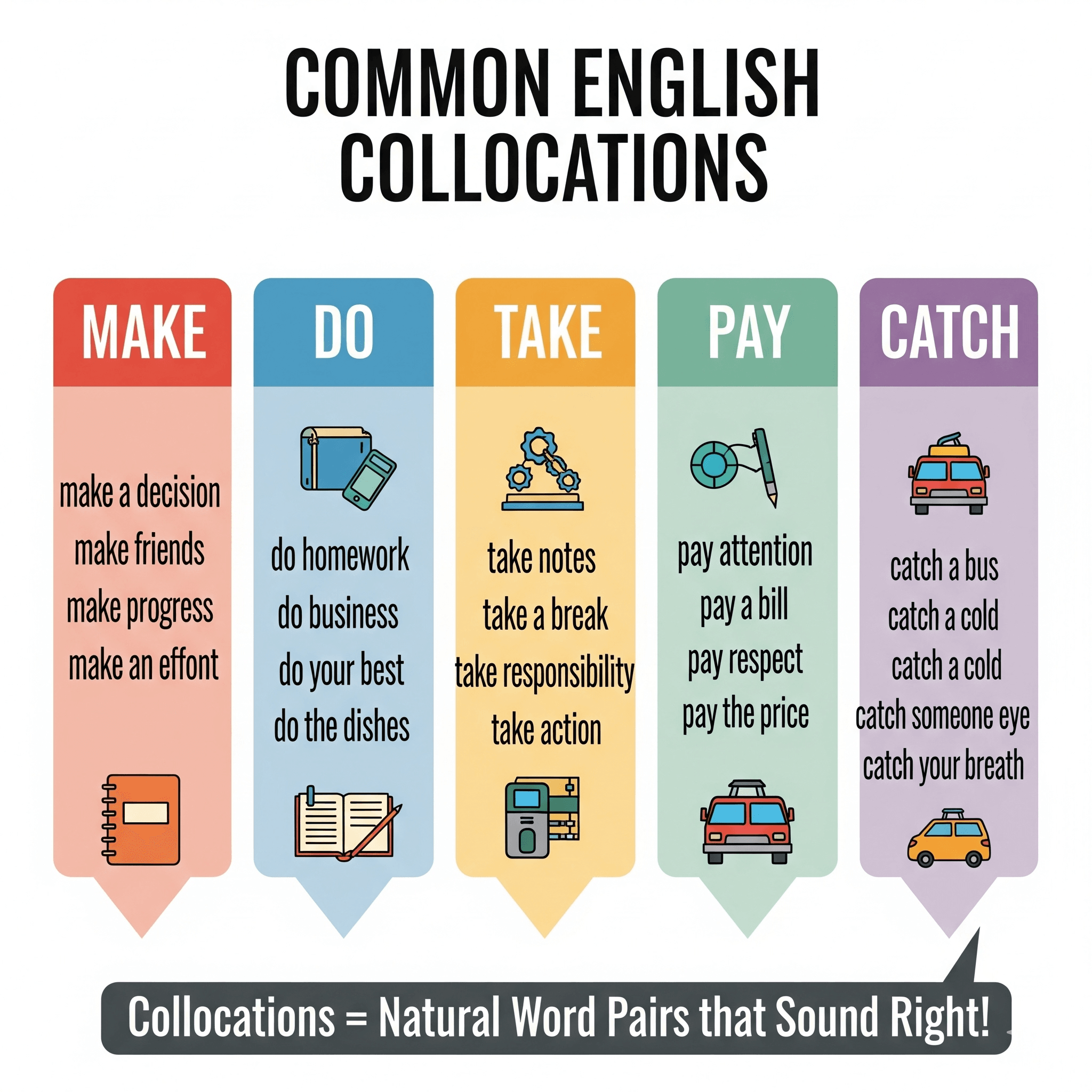 Common English Collocations