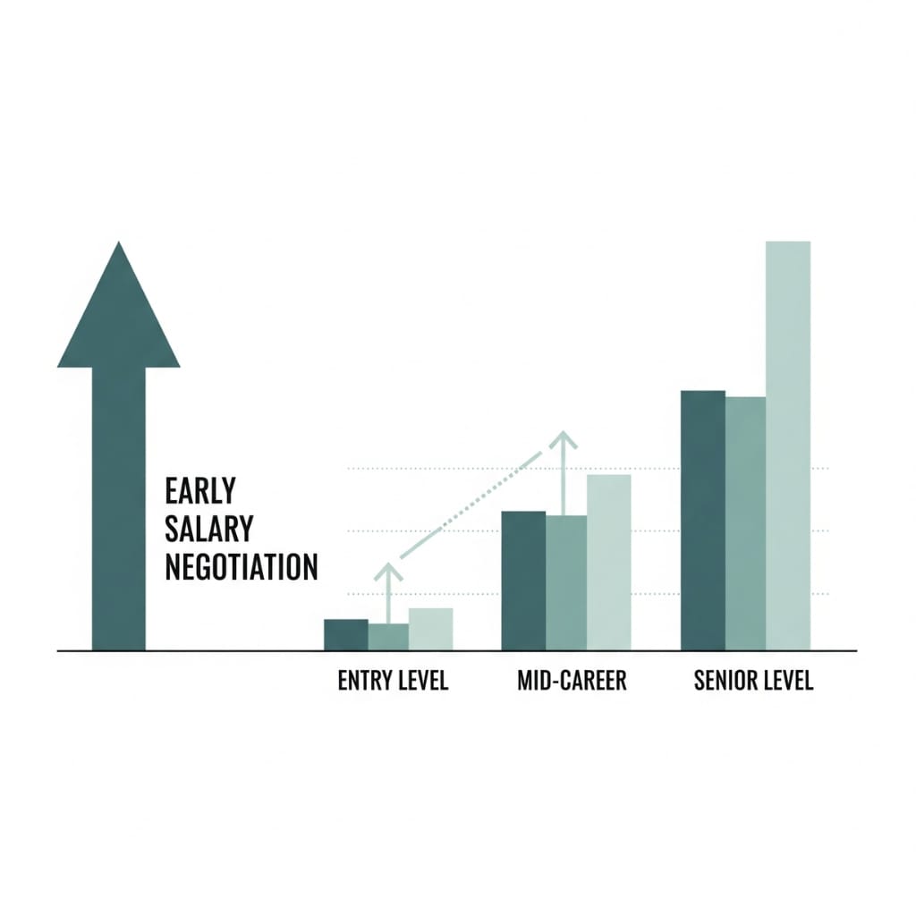 Salary Growth Graph - Clapingo
