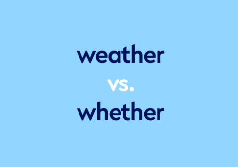 Linguistic Twins: Weather vs Whether, a Comprehensive Explanation