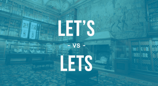Understanding the Subtle Nuances of 'Lets' vs. 'Let's'