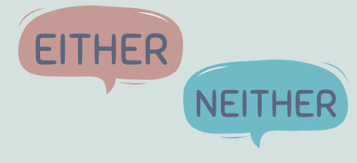 An image of either vs neither