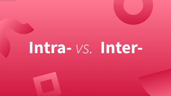 Exploring Prefixes and Their Impact of Intra vs inter