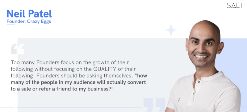Neil Patel on common mistakes made by start up founders