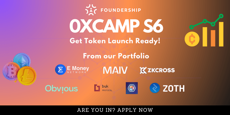 Foundership Portfolio Startup Token Launch Ready