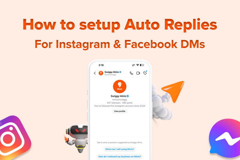 How to Set Up Auto Reply on Instagram and Facebook Direct Messages💬