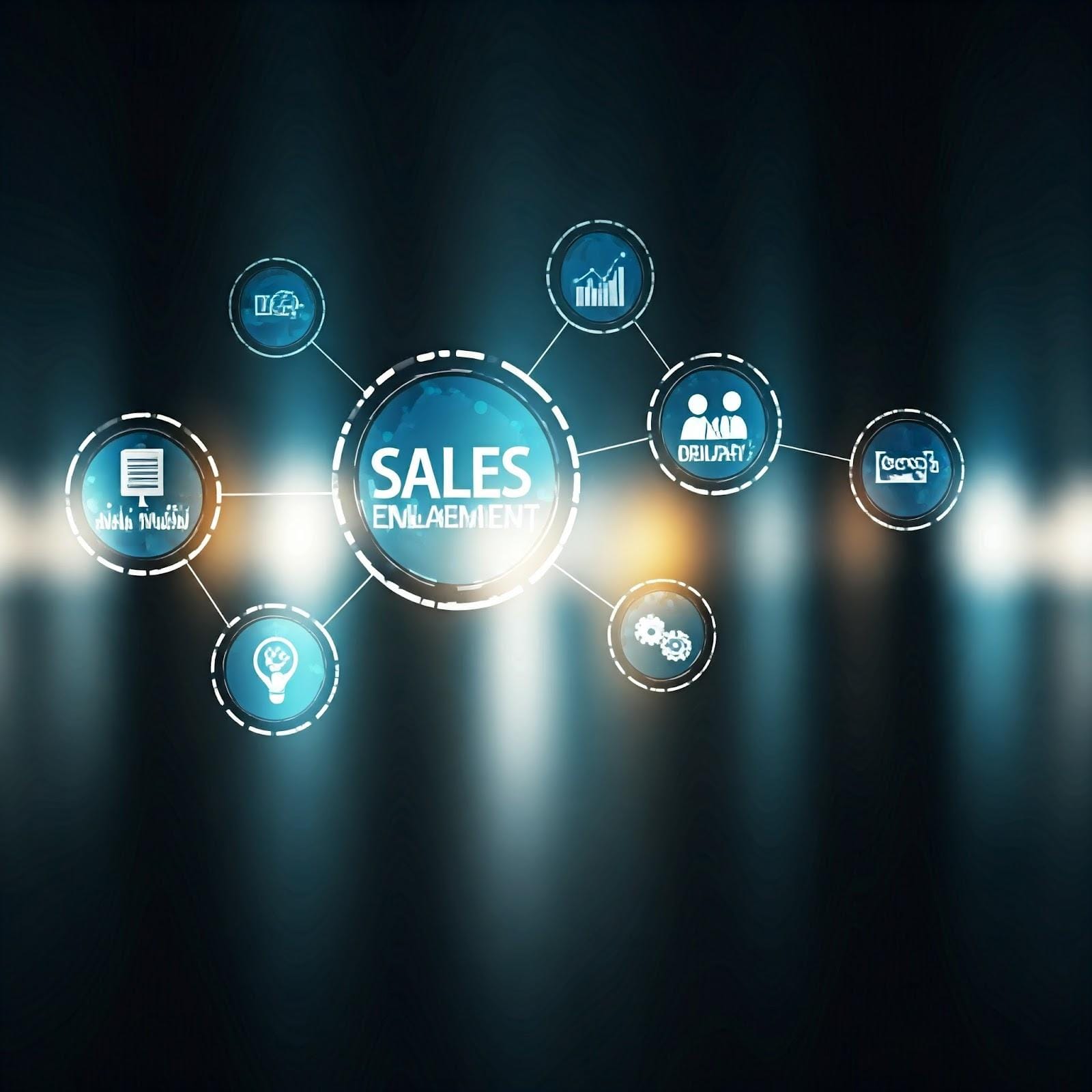 Sales enablement illustration