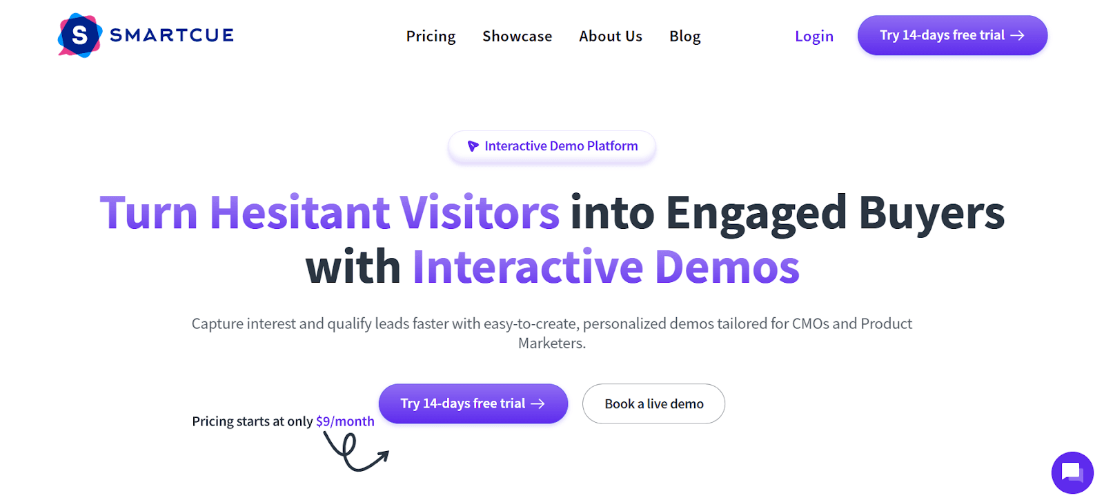 SmartCue homepage image