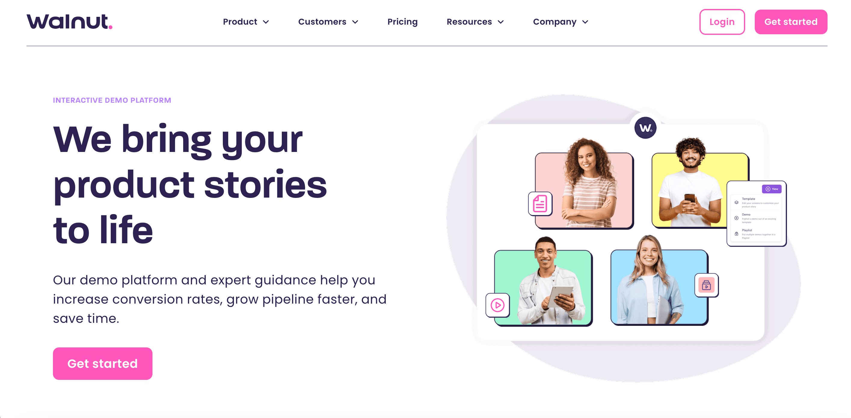 Walnut homepage