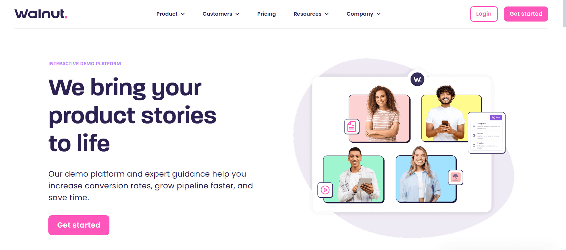 Walnut website screenshot