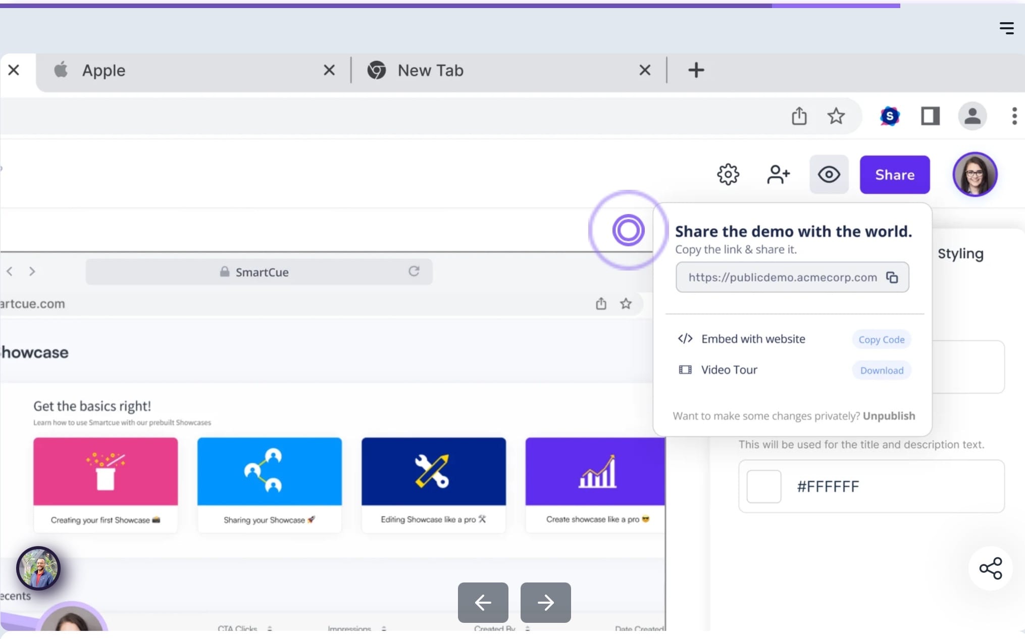 Share Your Demo.
