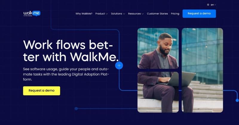 WalkMe Landing Page
