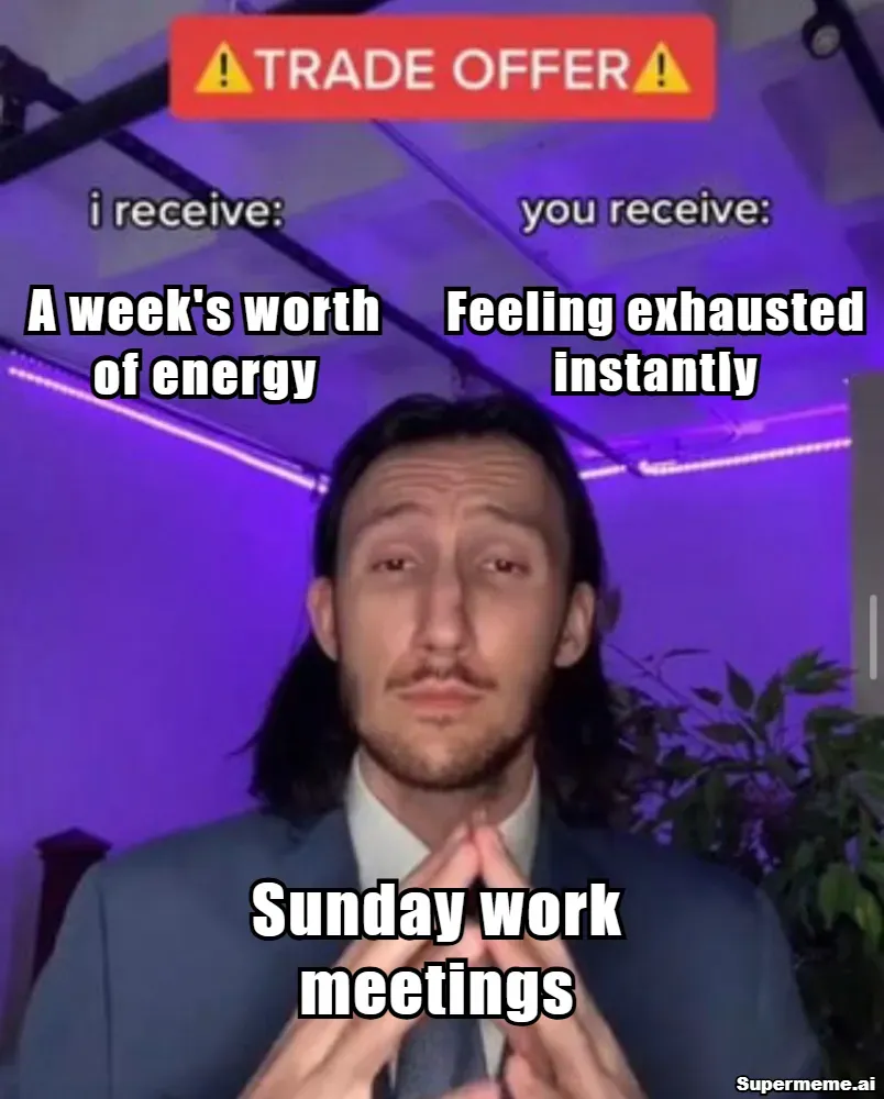 Sunday Work Memes 14