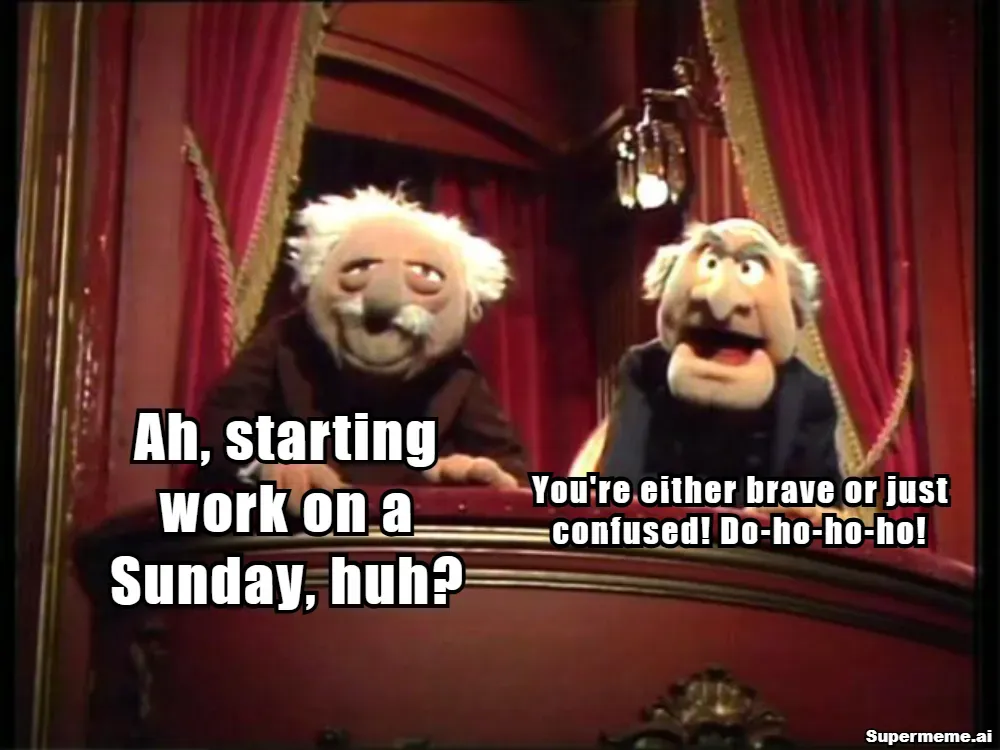 funny Sunday Work Memes