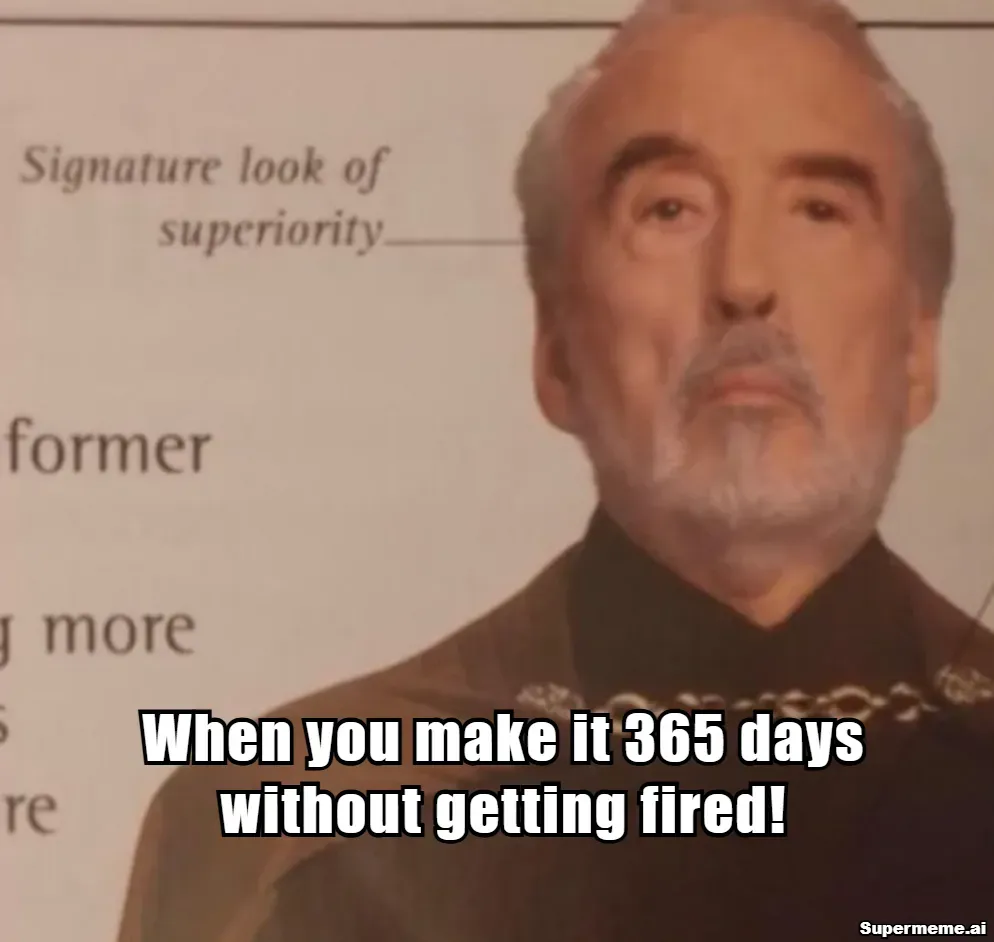 Work Anniversary Memes 9