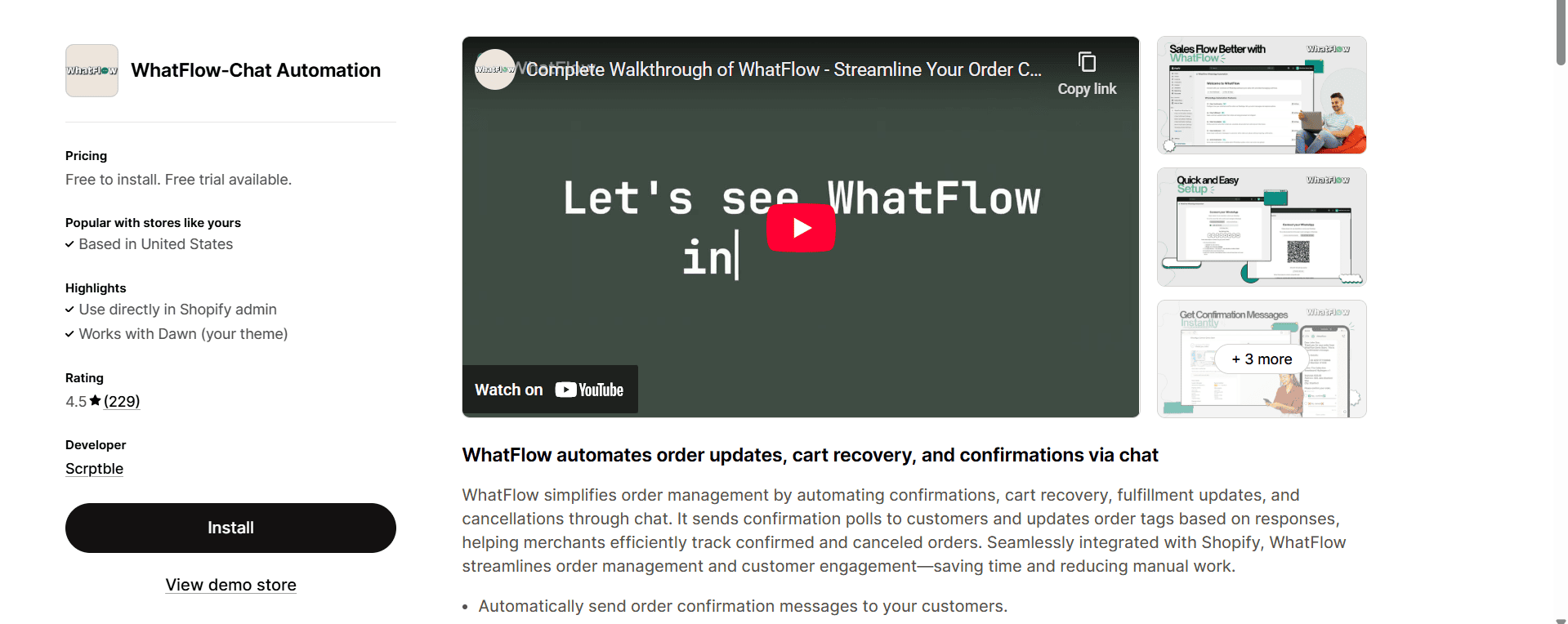 WhatFlow-Shopify