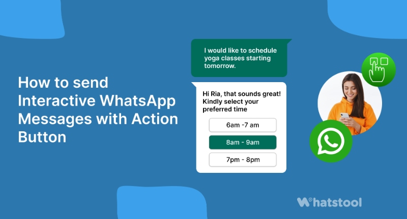 How to send Interactive WhatsApp Messages with Action Button