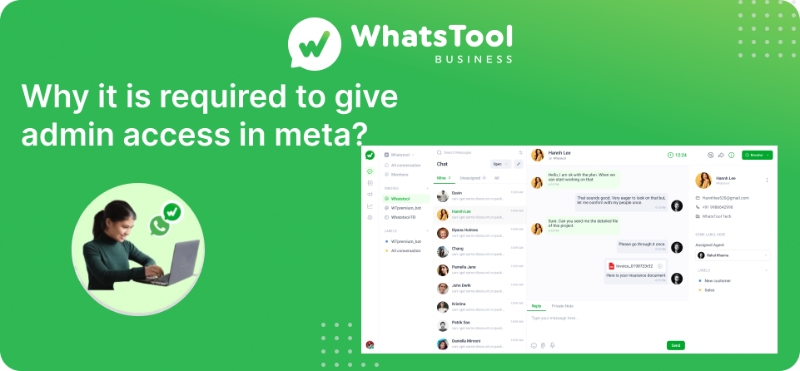 Why it is required to give admin access in meta?