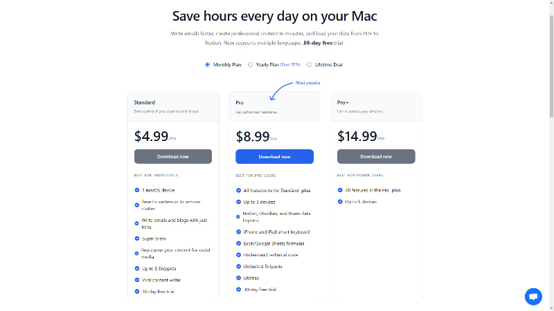 Elephas Pricing