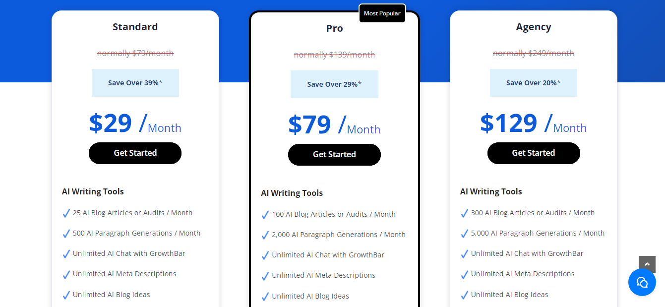 GrowthBarPricing
