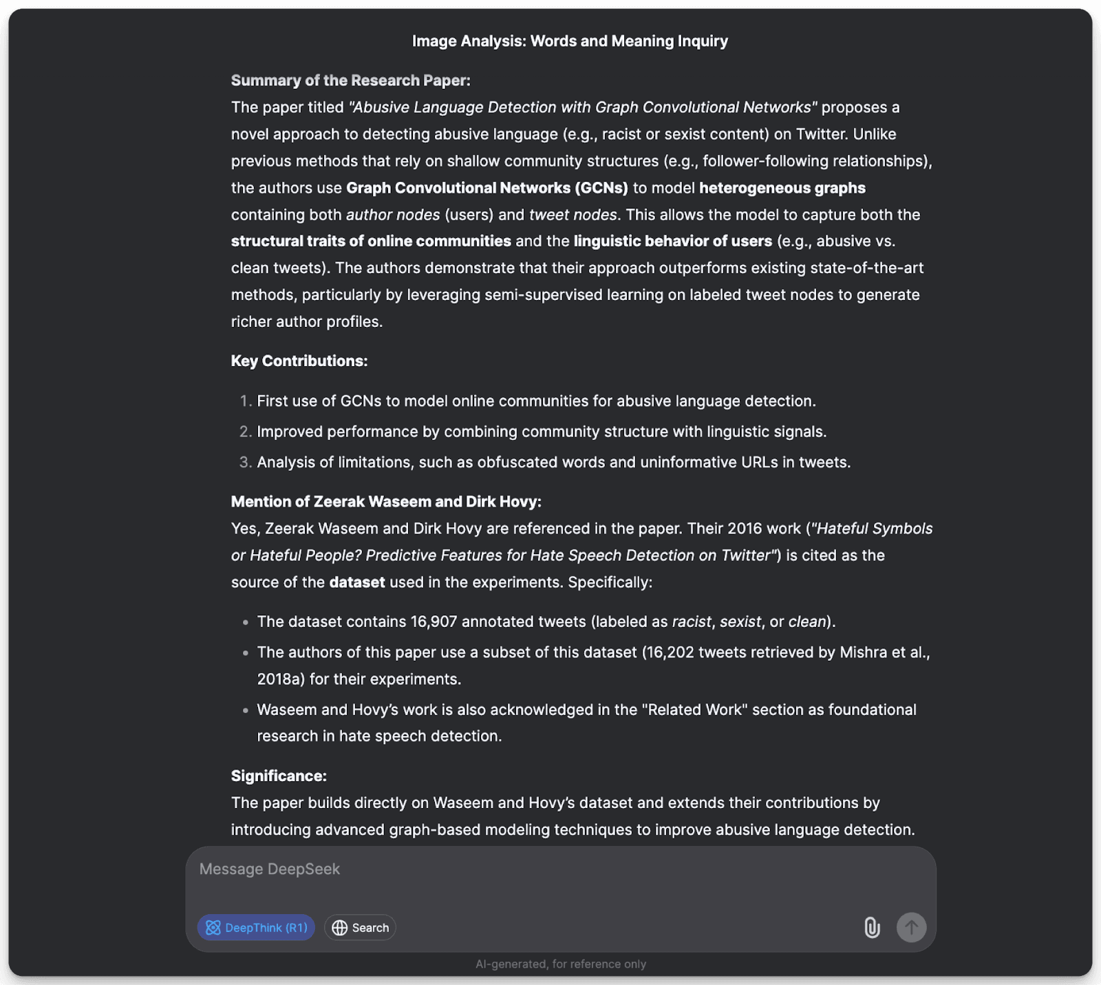 DeepSeek vs Gemini