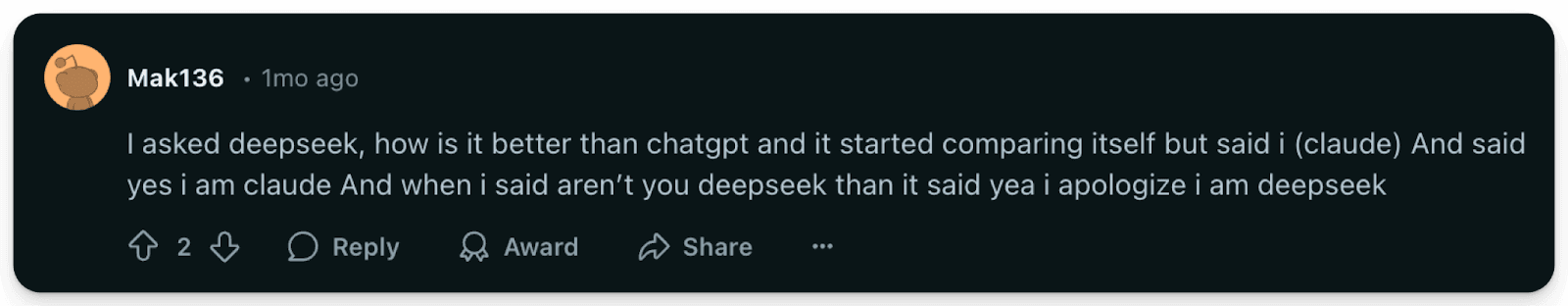DeepSeek vs Claude