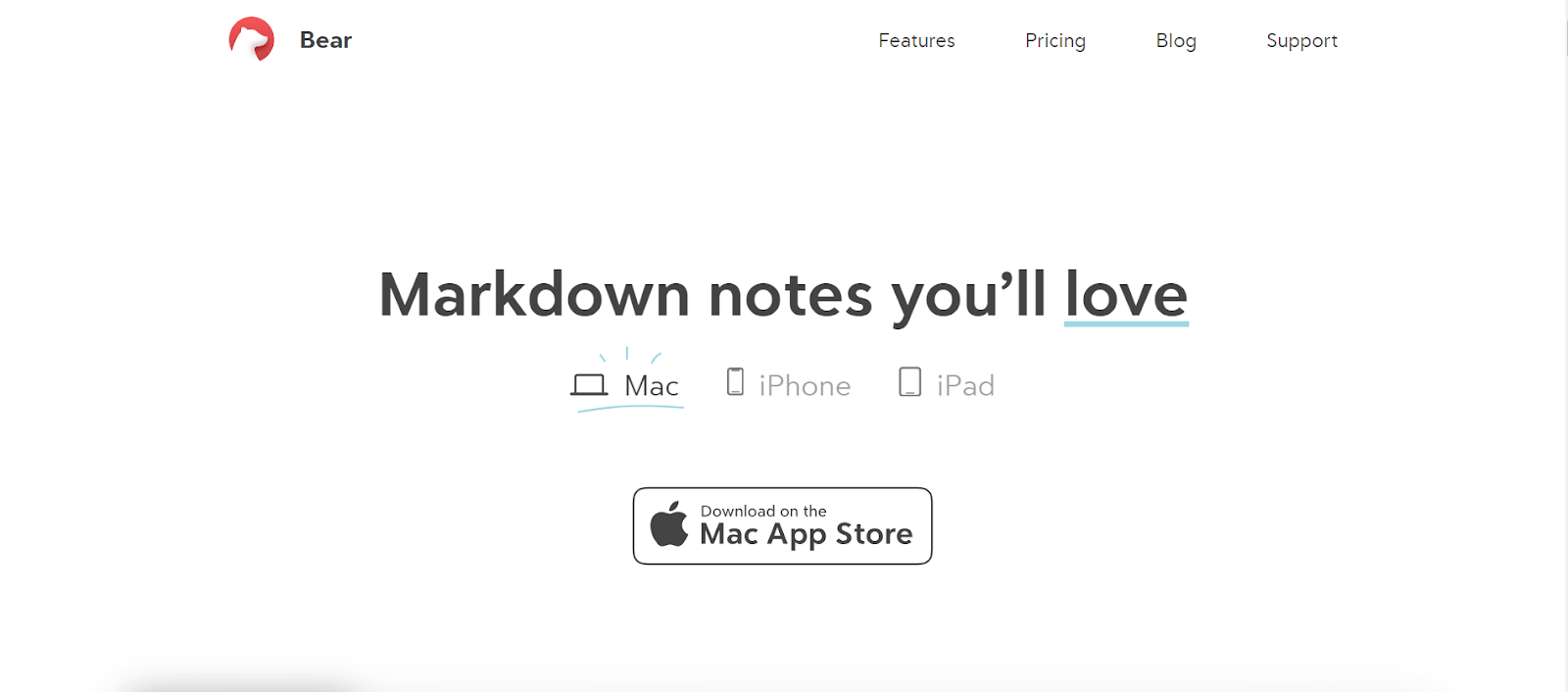 Bear App