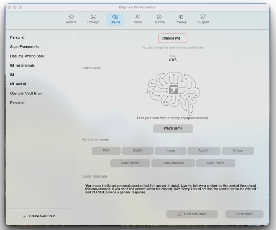 Elephas Super Brain