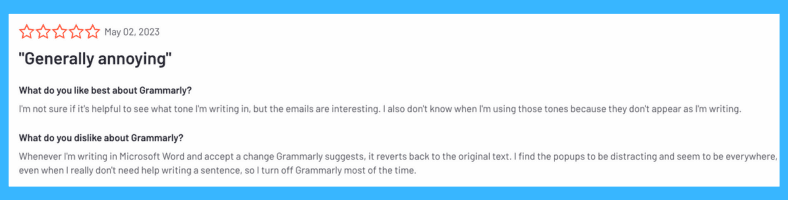 Grammarly Reviews