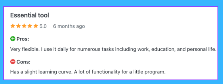 Elephas Reviews