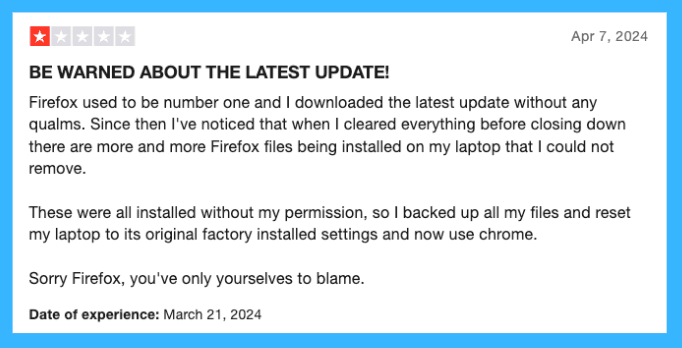 Firefox Reviews
