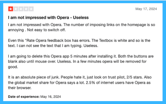 Opera Reviews
