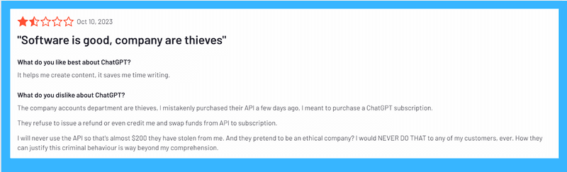 ChatGPT Reviews