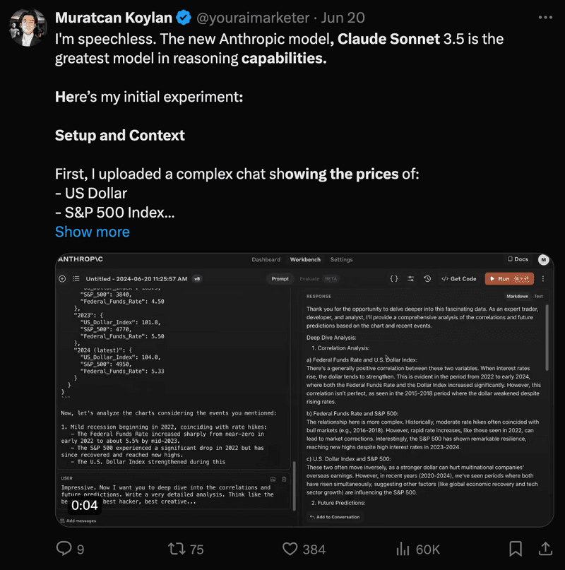 User Creations with Claude 3.5 Sonnet in Just 24 Hours of its Release