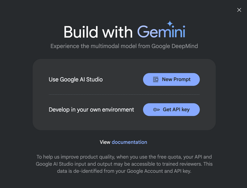 How to get Gemini API Key 